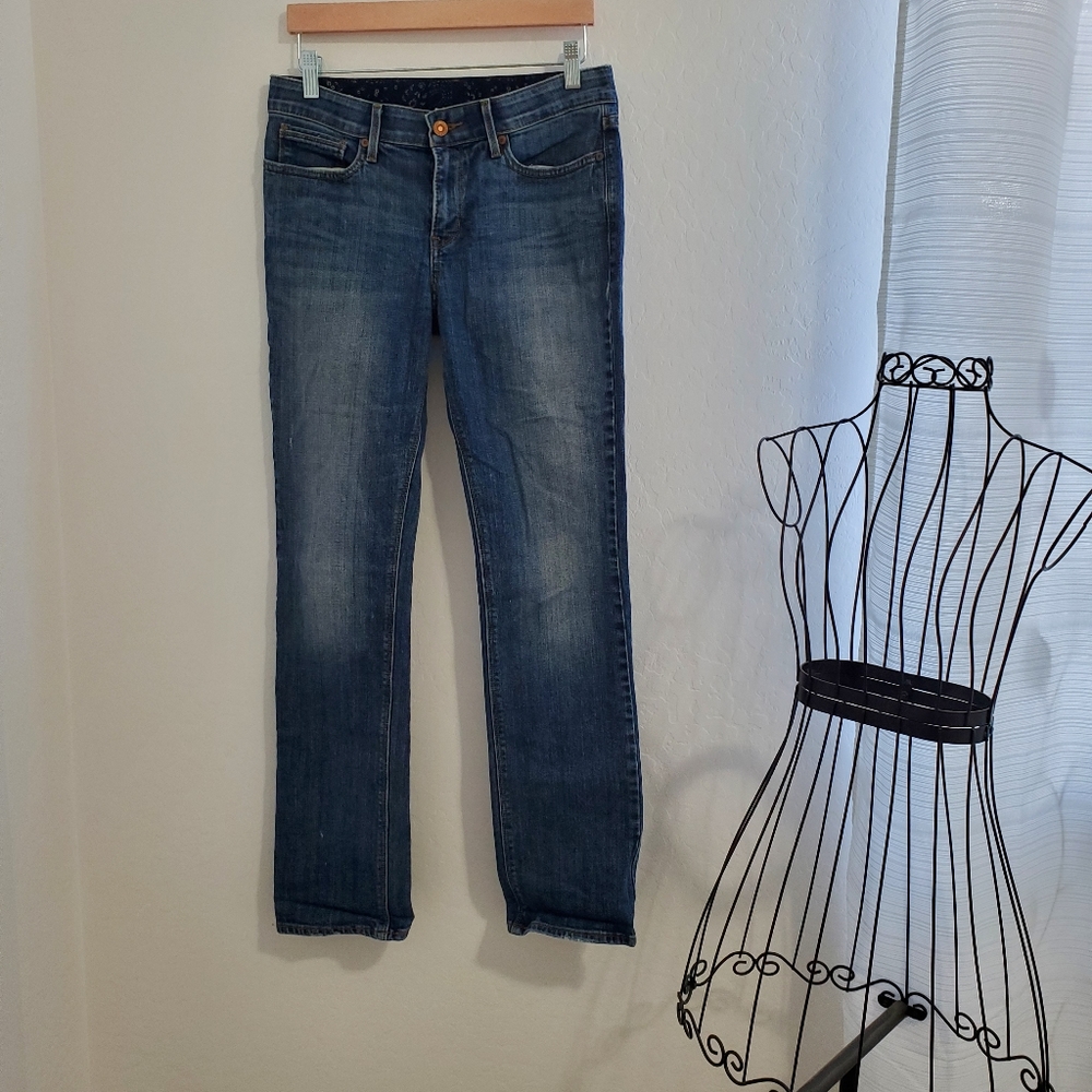 Levi's 525 Straight Leg Blue Jeans Size:6